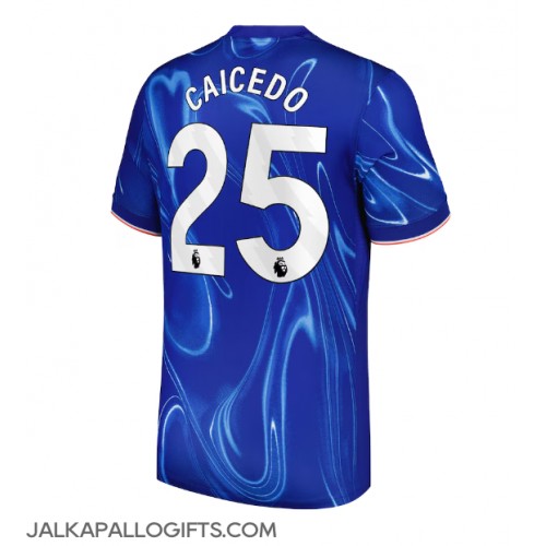 Chelsea Moises Caicedo #25 Kotipaita 2024-25 Lyhythihainen